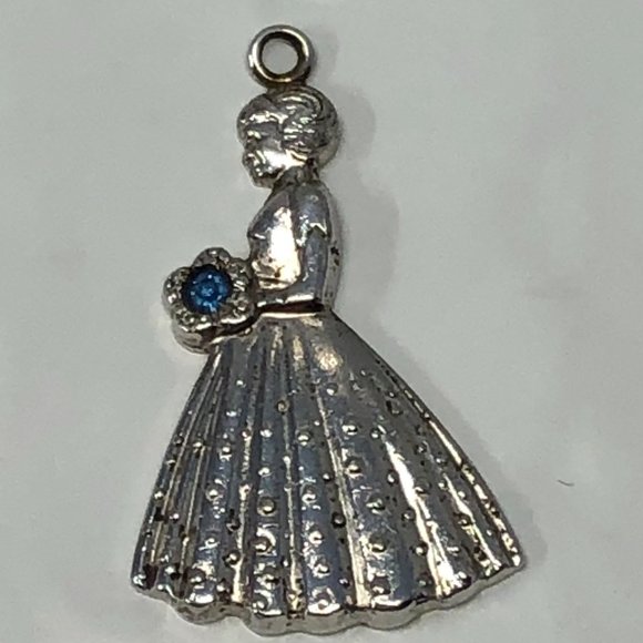 Anson Jewelry - Vintage Anson Signed Sterling Charm Birthstone